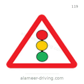 شاخصة المرور رقم 119
