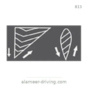 شاخصة المرور رقم 813