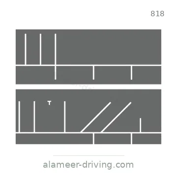شاخصة المرور رقم 818